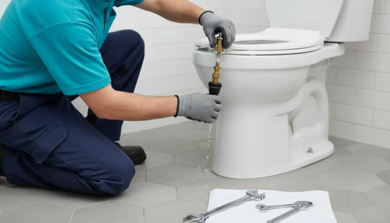 Running toilet repair
