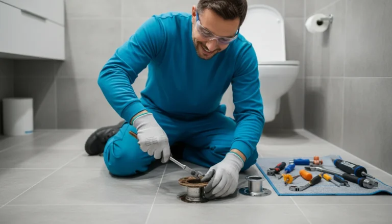 Toilet flange repair