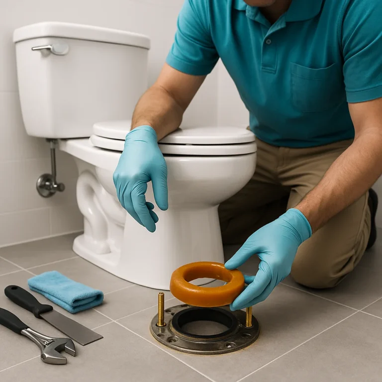 Wax ring replacement